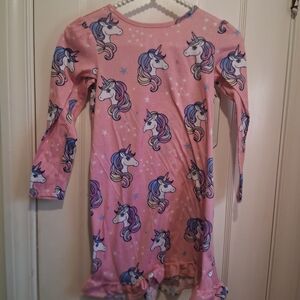 The Children's Place Pink Unicorn Sleepwear